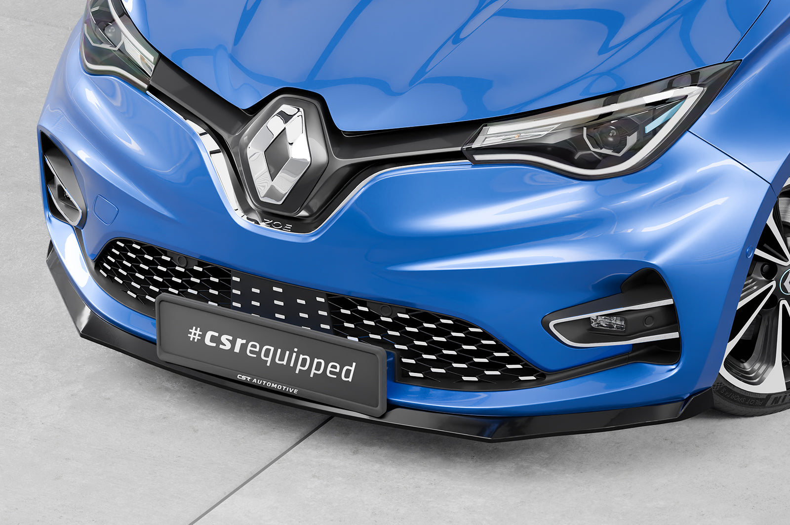 CSR Frontspoiler | Cup-Spoilerlippe mit ABE für Renault Zoe CSL632