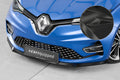 CSR Frontspoiler | Cup-Spoilerlippe mit ABE für Renault Zoe CSL632-C Carbon Look Hochglanz (keine Lackierung erforderlich)