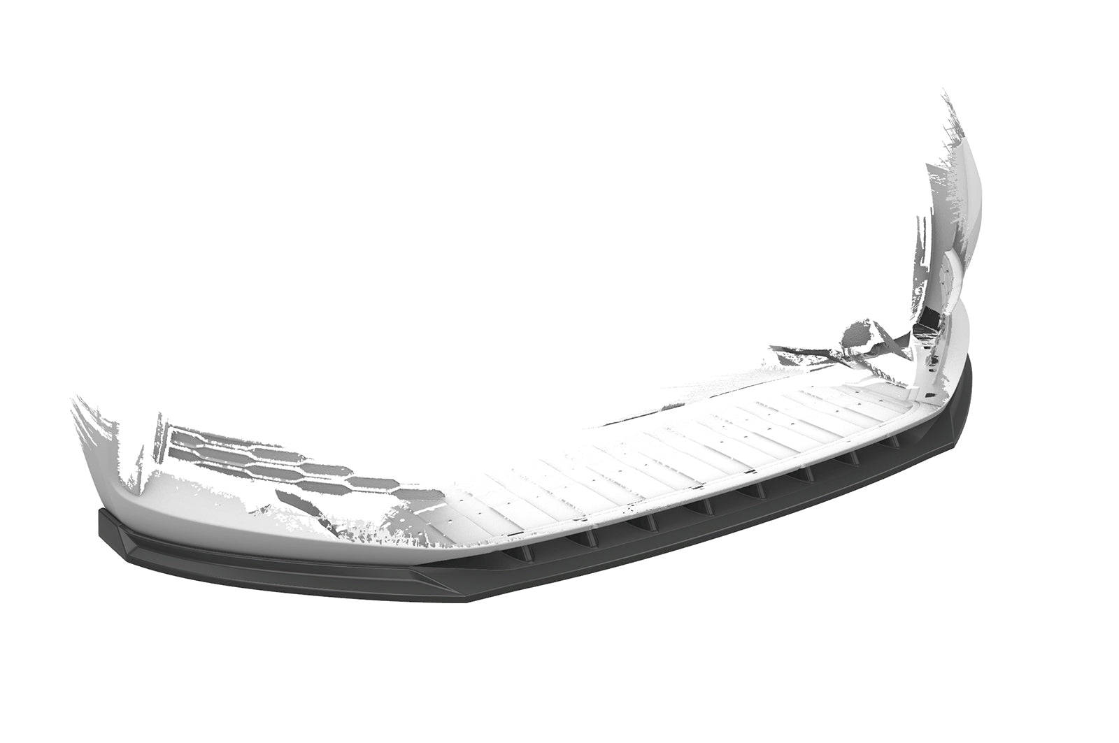 CSR Frontspoiler | Cup-Spoilerlippe mit ABE für Skoda Scala CSL633-G Glossy schwarz Hochglanz (keine Lackierung erforderlich)