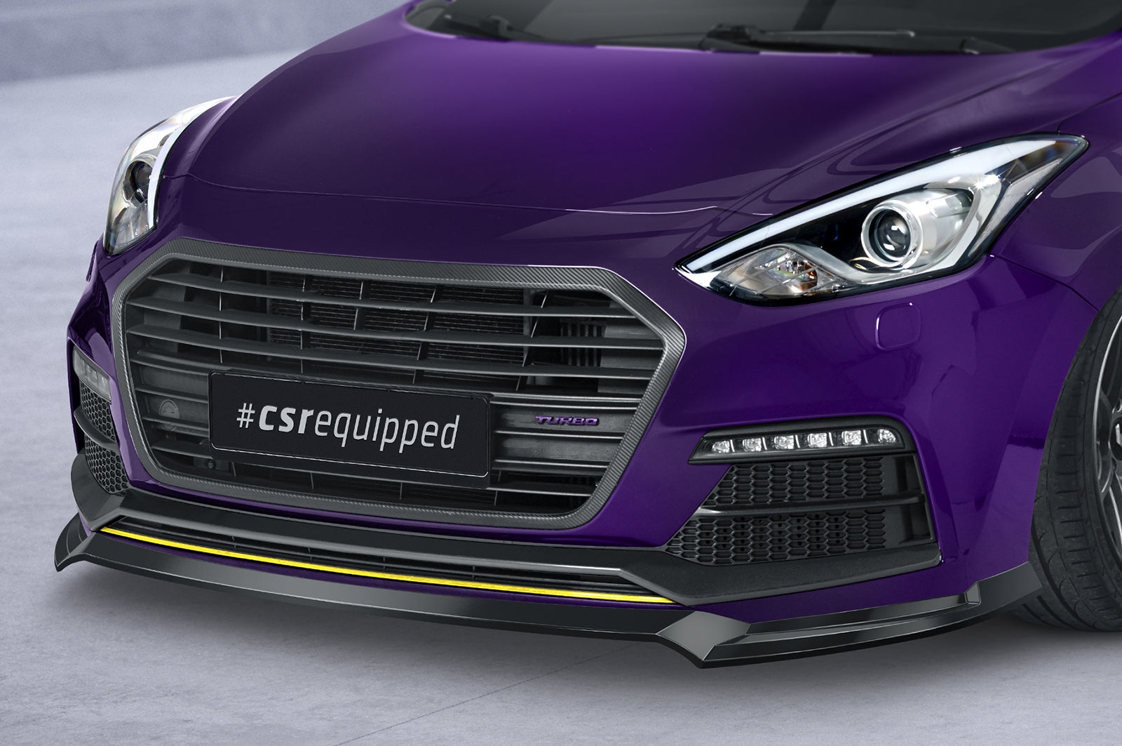 CSR Frontspoiler | Cup-Spoilerlippe mit ABE für Hyundai I30 (GD) Turbo CSL635