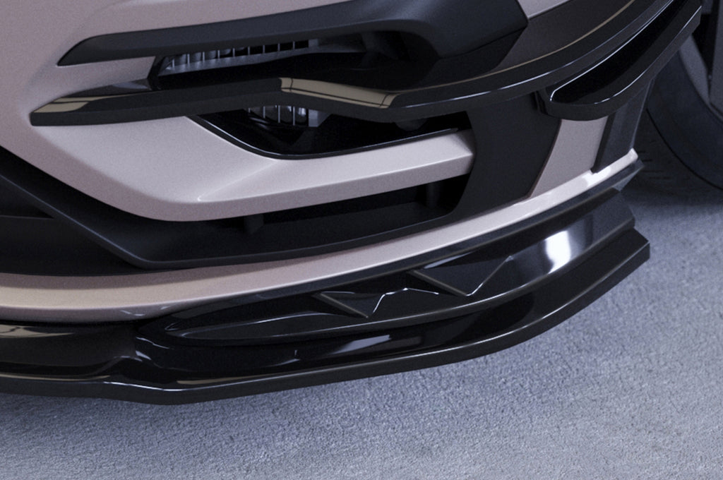 CSR Frontspoiler | Cup-Spoilerlippe / Frontblenden für VW Golf 7 (Typ AU) R CSL636
