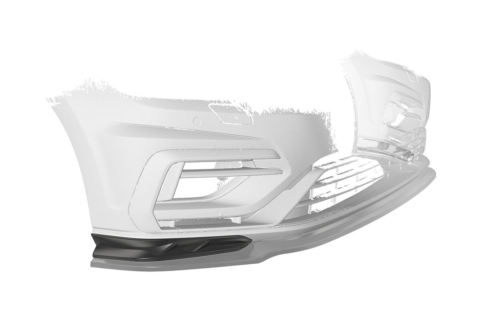 CSR Frontspoiler | Cup-Spoilerlippe / Frontblenden für VW Golf 7 (Typ AU) R CSL636-C Carbon Look Hochglanz (keine Lackierung erforderlich)