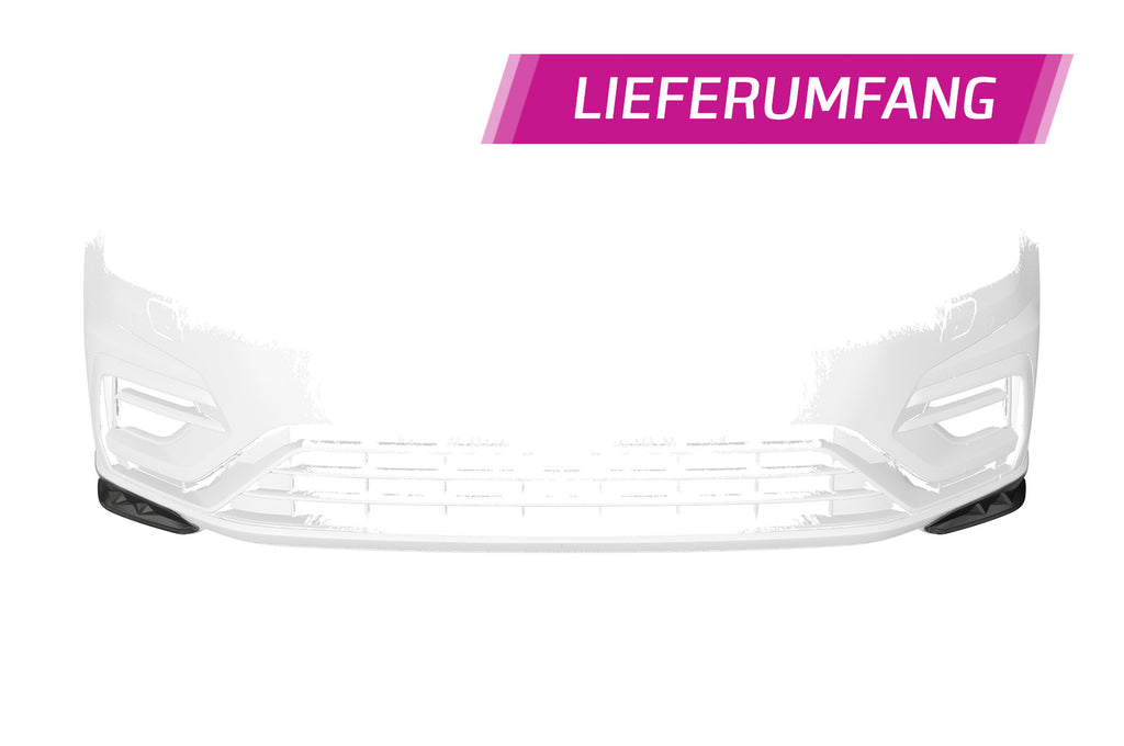 CSR Frontspoiler | Cup-Spoilerlippe / Frontblenden für VW Golf 7 (Typ AU) R CSL636