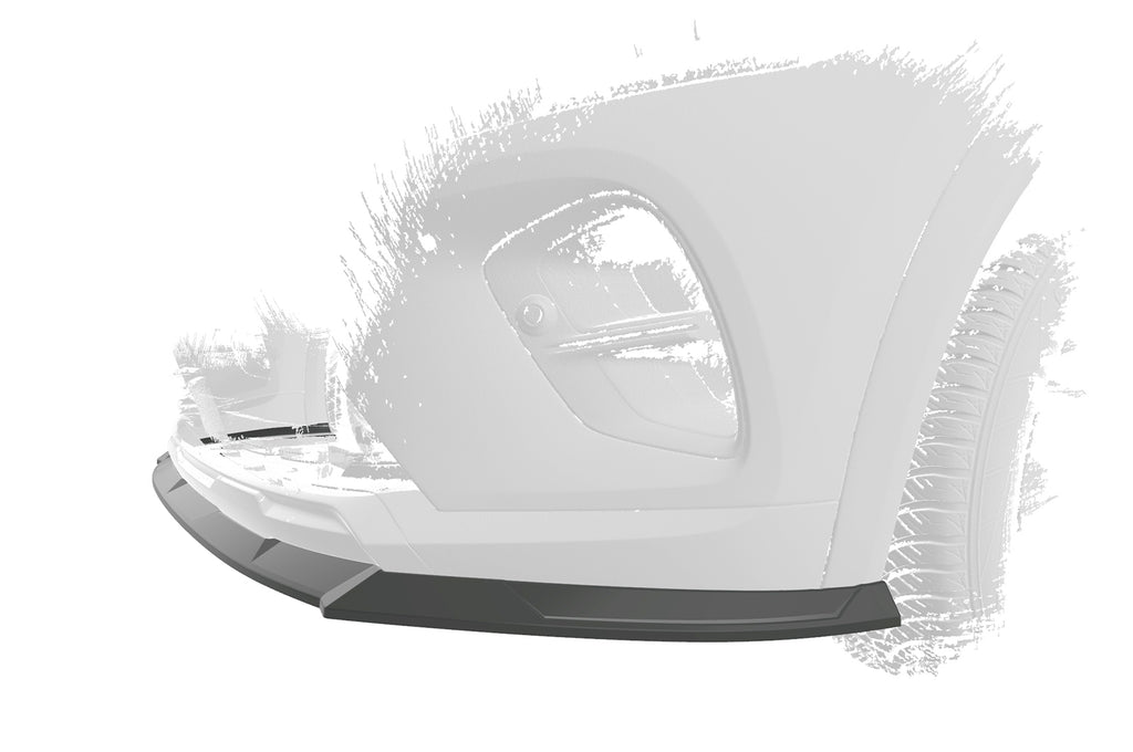 CSR Frontspoiler | Cup-Spoilerlippe mit ABE für Renault Captur 2 CSL637-L Unlackiert roh (Lackierung erforderlich)