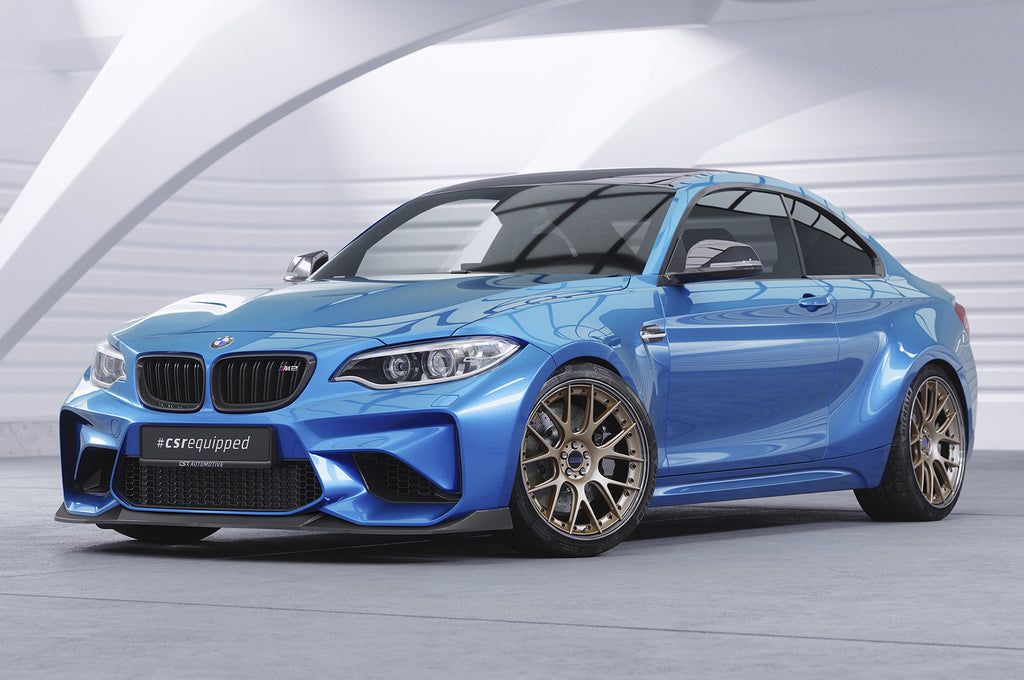 CSR Frontspoiler | Cup-Spoilerlippe mit ABE für BMW M2 (F87) CSL638