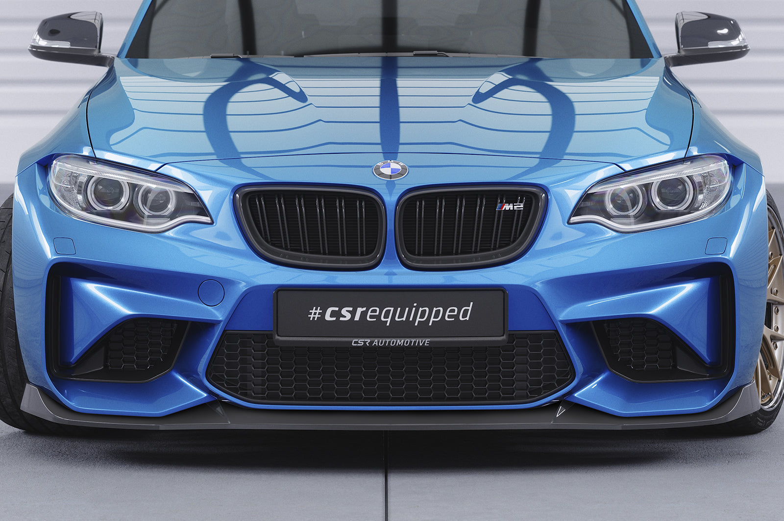 CSR Frontspoiler | Cup-Spoilerlippe mit ABE für BMW M2 (F87) CSL638