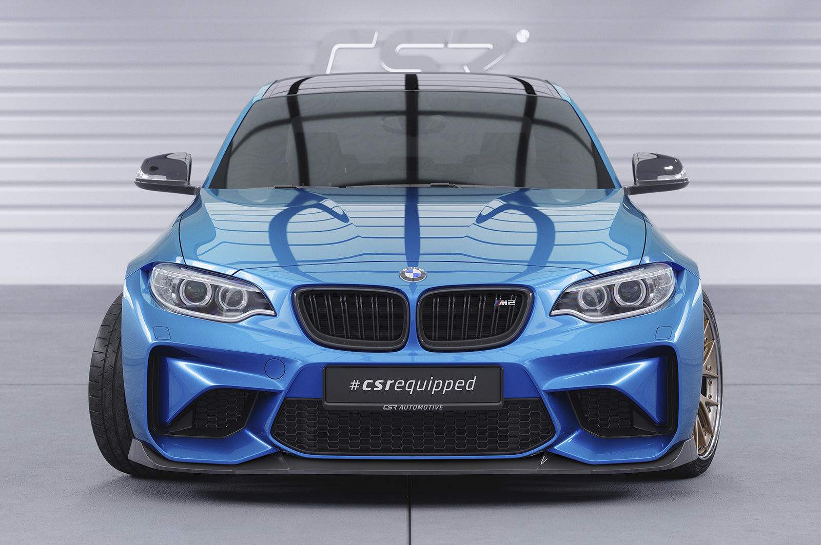 CSR Frontspoiler | Cup-Spoilerlippe mit ABE für BMW M2 (F87) CSL638