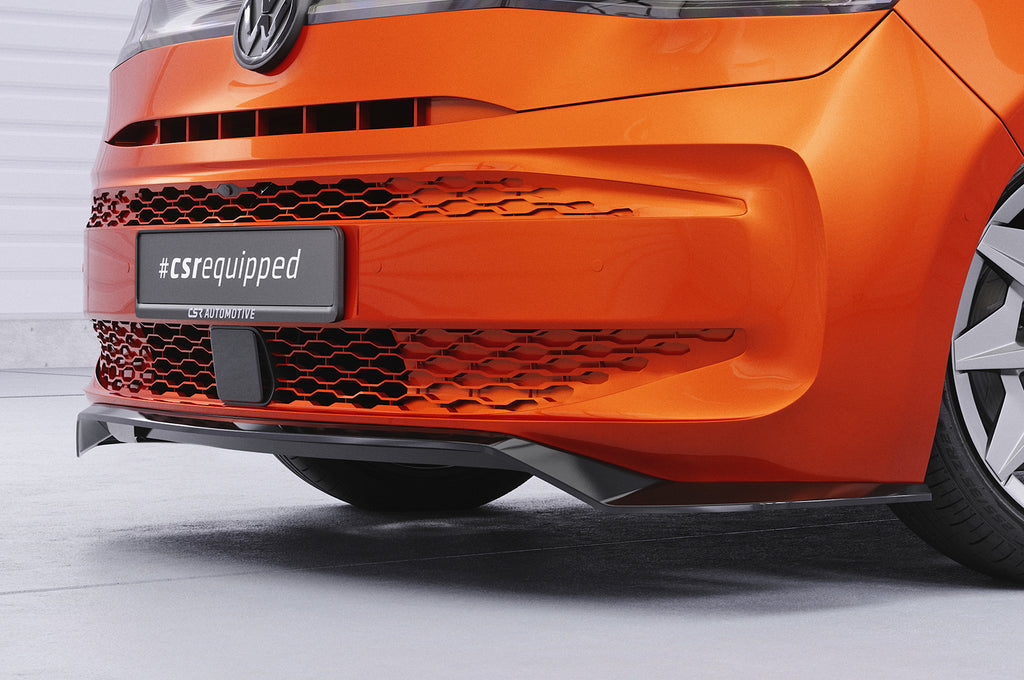 CSR Frontspoiler | Cup-Spoilerlippe mit ABE für VW T7 CSL640-L Unlackiert roh (Lackierung erforderlich)