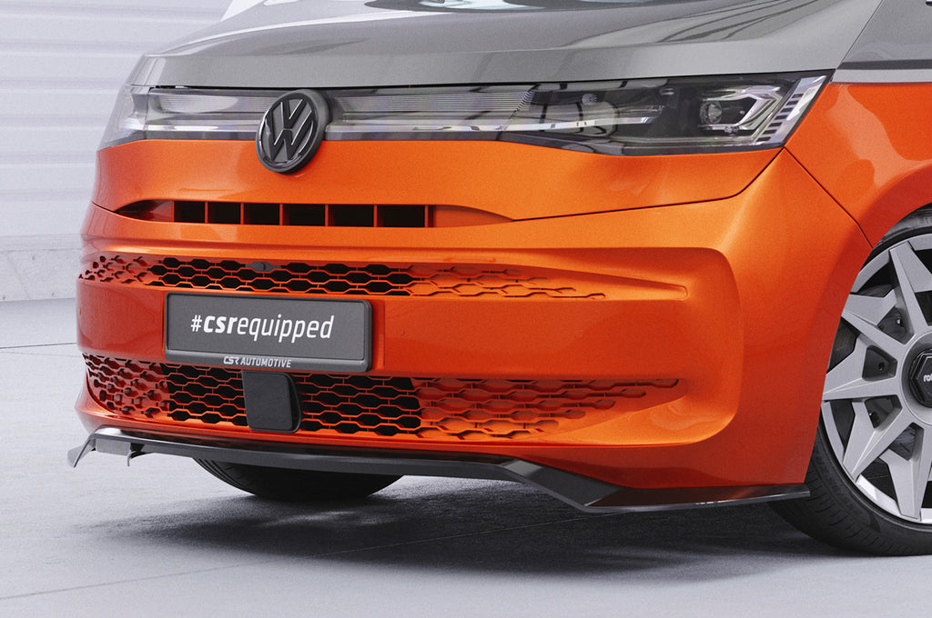 CSR Frontspoiler | Cup-Spoilerlippe mit ABE für VW T7 CSL640-L Unlackiert roh (Lackierung erforderlich)