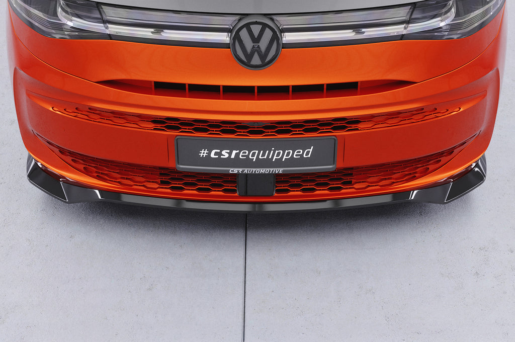 CSR Frontspoiler | Cup-Spoilerlippe mit ABE für VW T7 CSL640-L Unlackiert roh (Lackierung erforderlich)