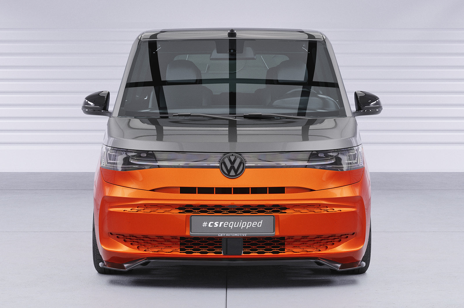 CSR Frontspoiler | Cup-Spoilerlippe mit ABE für VW T7 CSL640-L Unlackiert roh (Lackierung erforderlich)