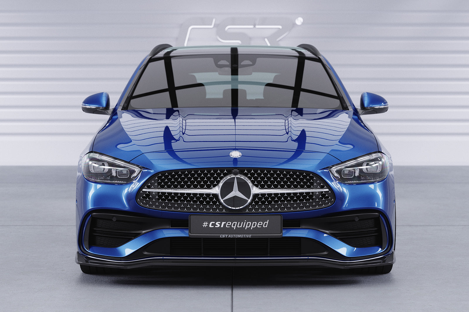 CSR Frontspoiler | Cup-Spoilerlippe mit ABE für Mercedes-Benz C-Klasse W206 / S206 AMG-Line CSL641