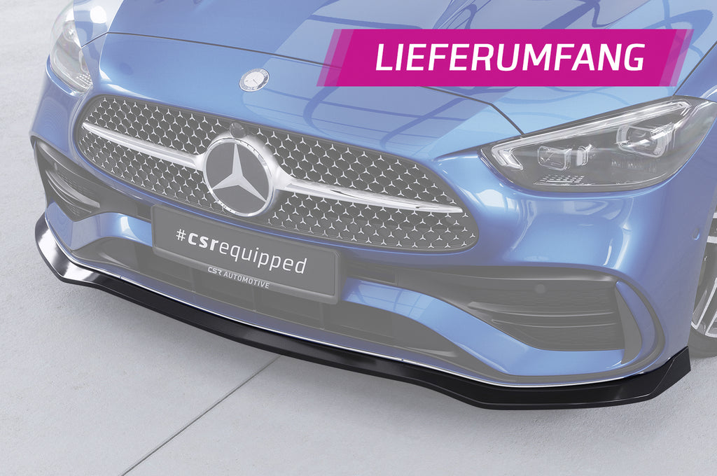 CSR Frontspoiler | Cup-Spoilerlippe mit ABE für Mercedes-Benz C-Klasse W206 / S206 AMG-Line CSL641