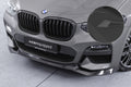 CSR Frontspoiler | Cup-Spoilerlippe mit ABE für BMW X3 G01 / X4 G02 M-Paket CSL642-S Strukturiert schwarz matt (keine Lackierung erforderlich)