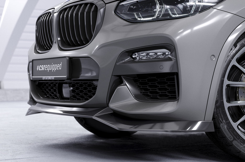 CSR Frontspoiler | Cup-Spoilerlippe mit ABE für BMW X3 G01 / X4 G02 M-Paket CSL642