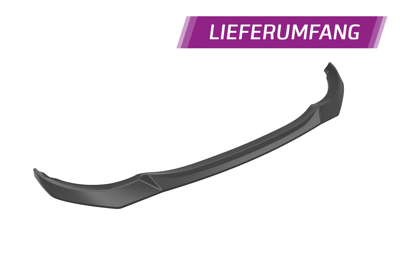 CSR Frontspoiler | Cup-Spoilerlippe mit ABE für BMW X3 G01 / X4 G02 M-Paket CSL642-S Strukturiert schwarz matt (keine Lackierung erforderlich)
