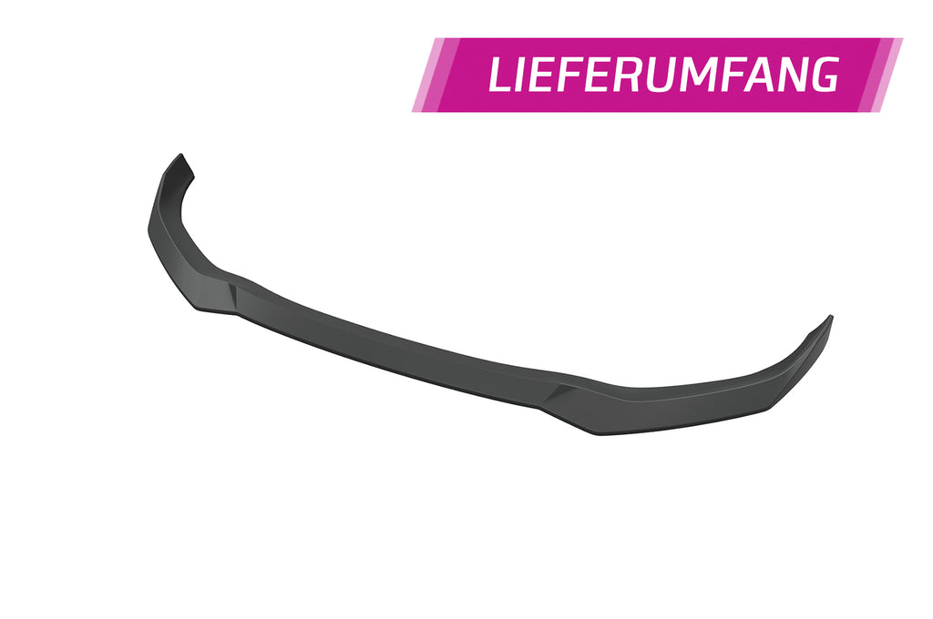 CSR Frontspoiler | Cup-Spoilerlippe mit ABE für BMW 5er G30/G31 M-Paket LCI CSL646-S Strukturiert schwarz matt (keine Lackierung erforderlich)