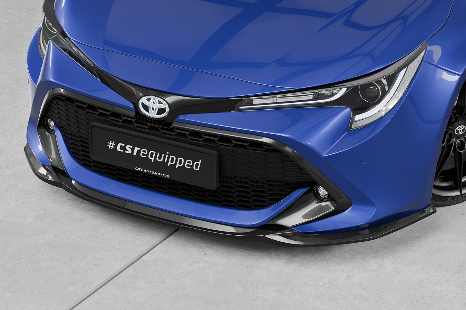 CSR Frontspoiler | Cup-Spoilerlippe mit ABE für Toyota Corolla (E210) Touring Sports / Steilheck CSL648