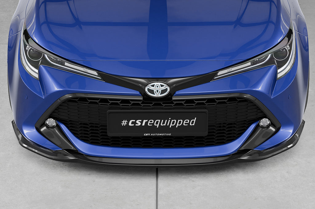 CSR Frontspoiler | Cup-Spoilerlippe mit ABE für Toyota Corolla (E210) Touring Sports / Steilheck CSL648-L Unlackiert roh (Lackierung erforderlich)