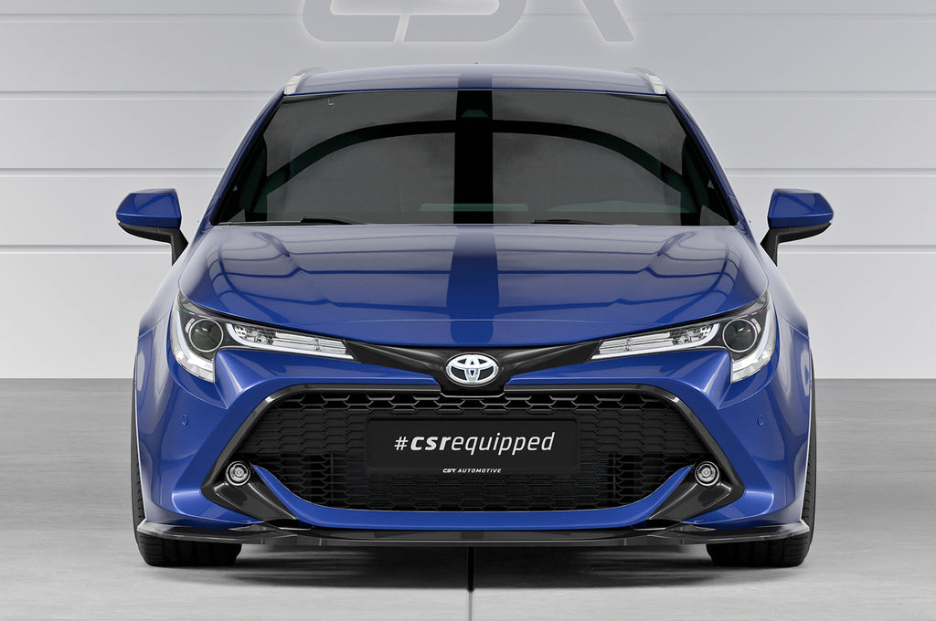 CSR Frontspoiler | Cup-Spoilerlippe mit ABE für Toyota Corolla (E210) Touring Sports / Steilheck CSL648-L Unlackiert roh (Lackierung erforderlich)