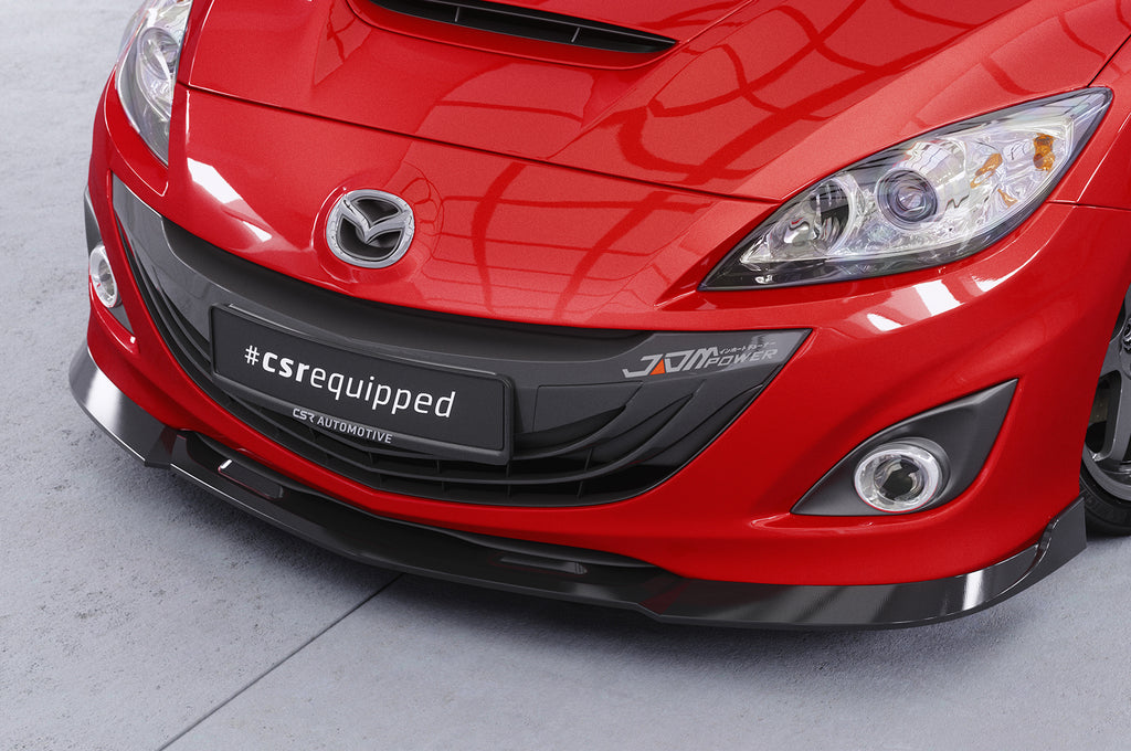 CSR Frontspoiler | Cup-Spoilerlippe mit ABE für Mazda 3 (Typ BL) MPS CSL650