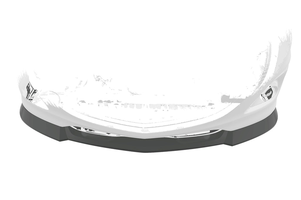 CSR Frontspoiler | Cup-Spoilerlippe mit ABE für Mazda 3 (Typ BL) MPS CSL650-C Carbon Look Hochglanz (keine Lackierung erforderlich)