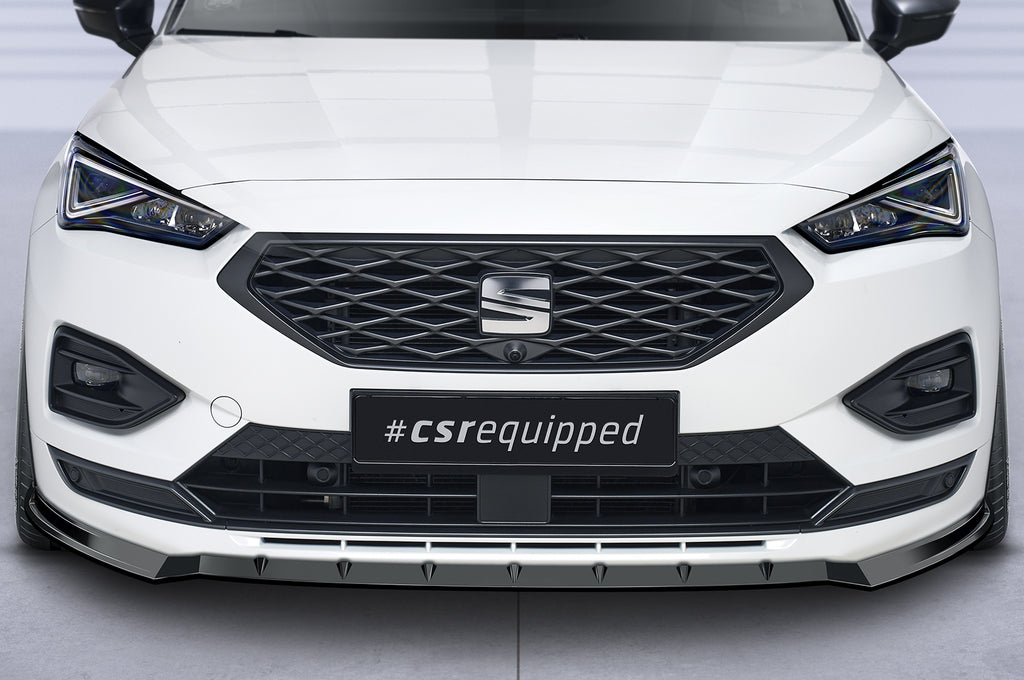 CSR Frontspoiler | Cup-Spoilerlippe mit ABE für Seat Tarraco FR CSL653-L Unlackiert roh (Lackierung erforderlich)