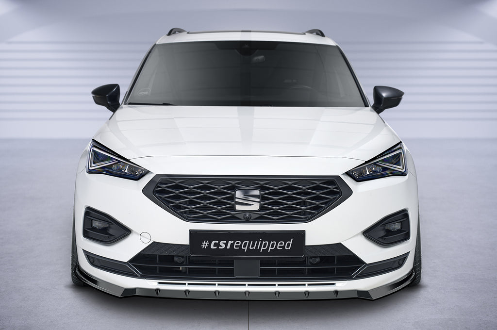 CSR Frontspoiler | Cup-Spoilerlippe mit ABE für Seat Tarraco FR CSL653-L Unlackiert roh (Lackierung erforderlich)