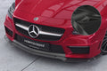 CSR Frontspoiler | Cup-Spoilerlippe mit ABE für Mercedes-Benz SLK R172 AMG-Line CSL655-G Glossy schwarz Hochglanz (keine Lackierung erforderlich)