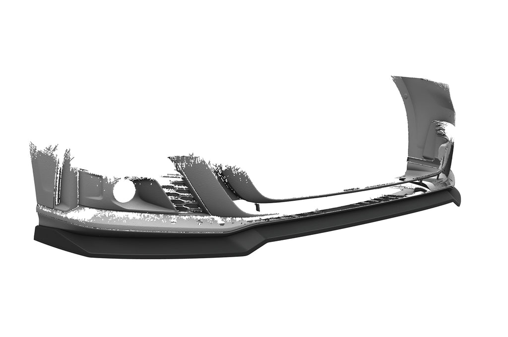 CSR Frontspoiler | Cup-Spoilerlippe mit ABE für Audi A8 D5 S-Line CSL656-C Carbon Look Hochglanz (keine Lackierung erforderlich)