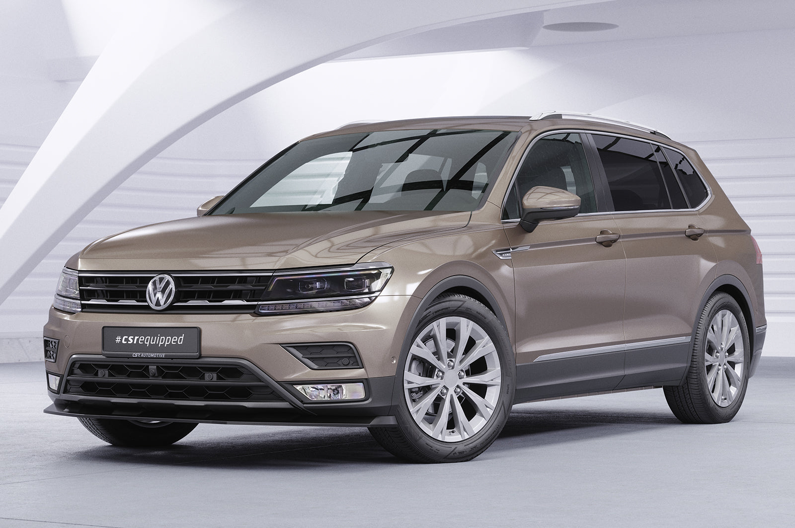 CSR Frontspoiler | Cup-Spoilerlippe mit ABE für VW Tiguan 2 (Typ AD) Basis CSL658