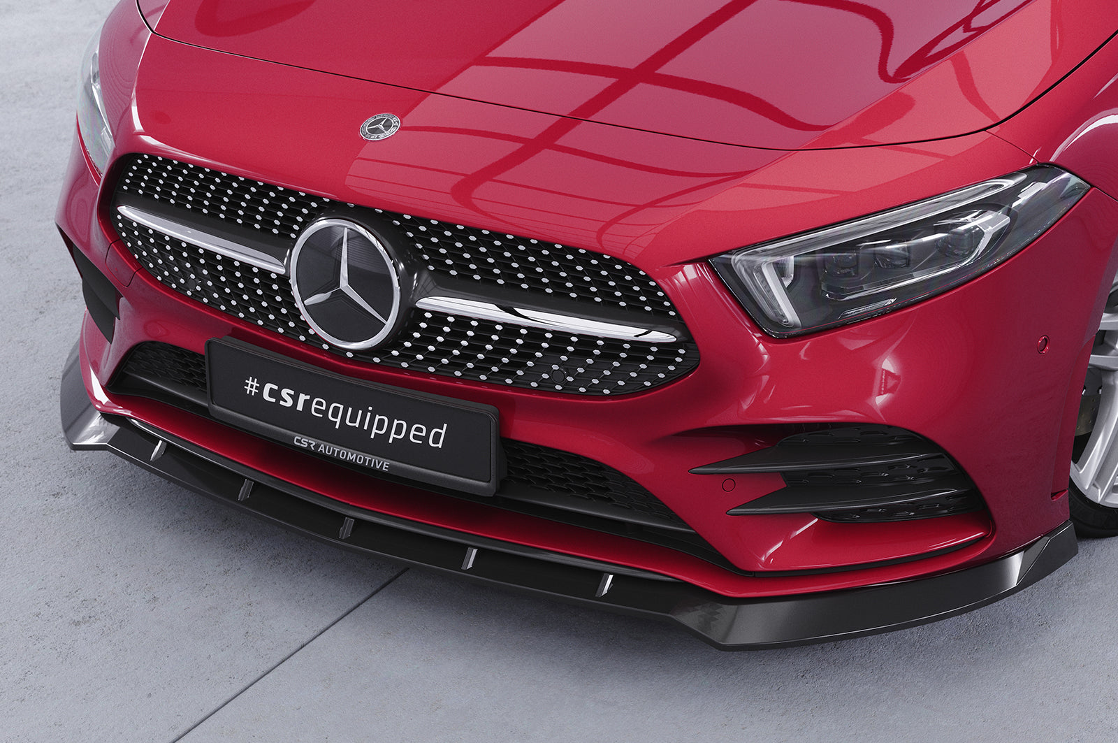 CSR Frontspoiler | Cup-Spoilerlippe mit ABE für Mercedes-Benz A-Klasse 177 A35 AMG/AMG-Line CSL660