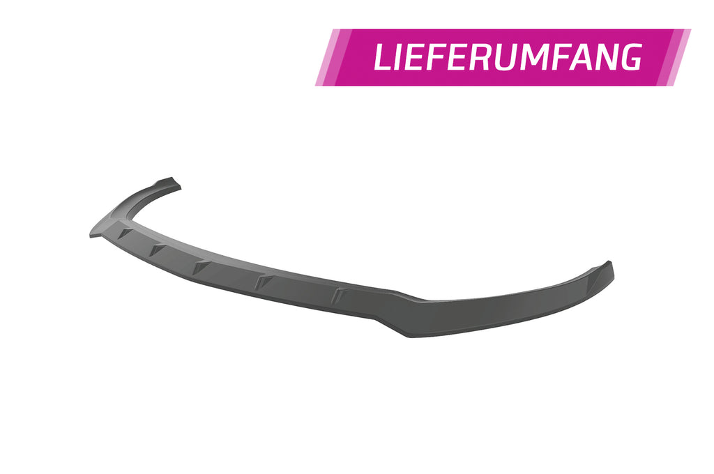 CSR Frontspoiler | Cup-Spoilerlippe mit ABE für Mercedes-Benz A-Klasse 177 A35 AMG/AMG-Line CSL660-S Strukturiert schwarz matt (keine Lackierung erforderlich)