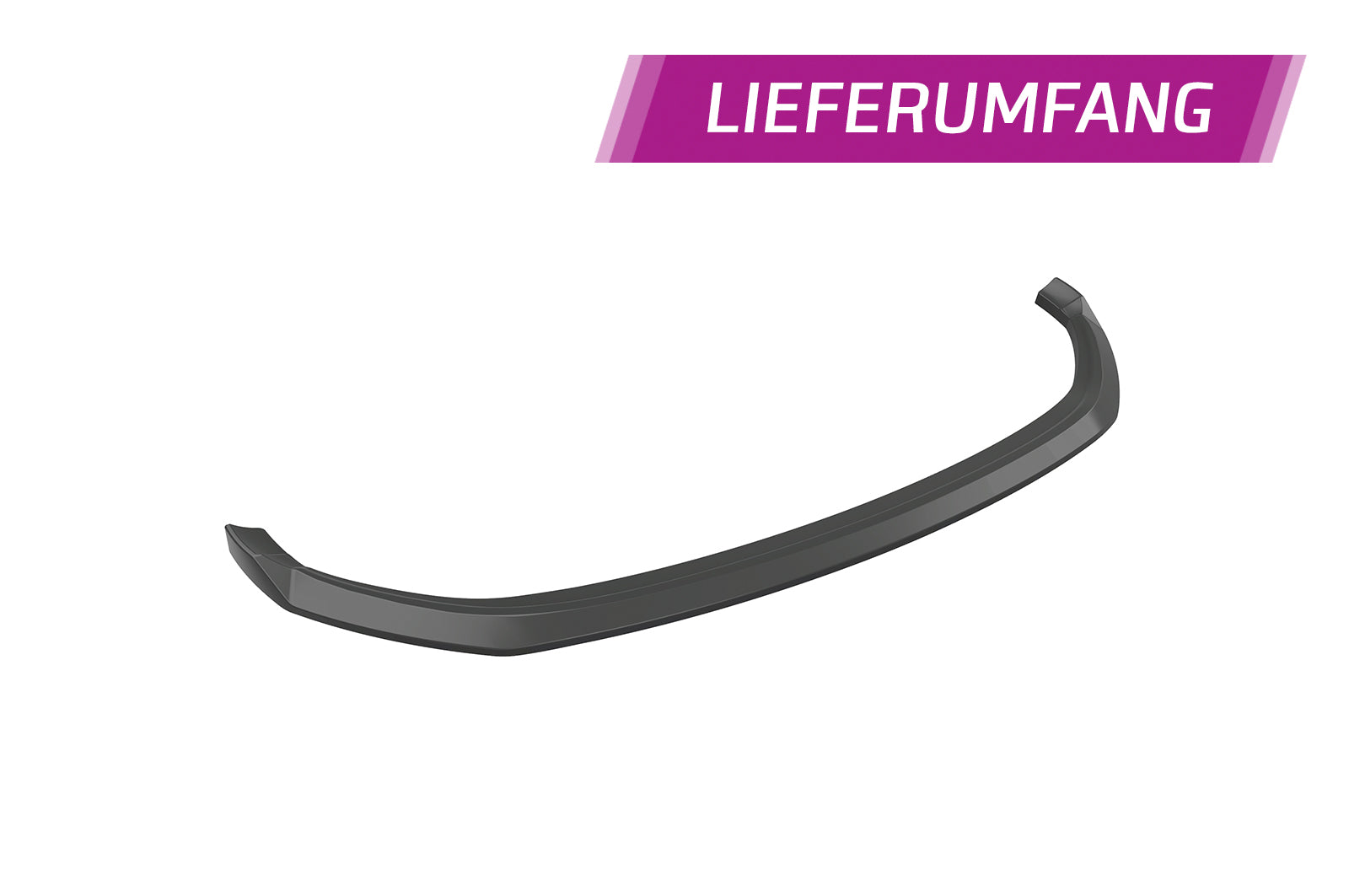 CSR Frontspoiler | Cup-Spoilerlippe mit ABE für Hyundai Kona N/N-Line CSL661-L Unlackiert roh (Lackierung erforderlich)