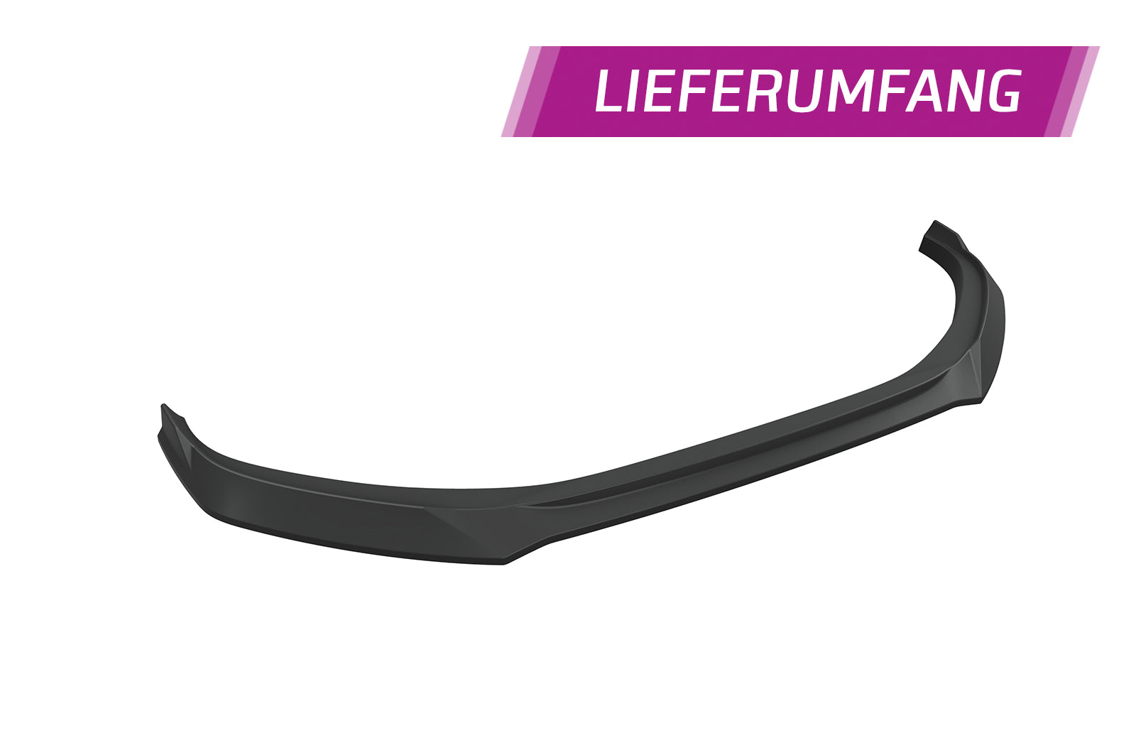 CSR Frontspoiler | Cup-Spoilerlippe mit ABE für Hyundai I30 (PD) CSL663-L Unlackiert roh (Lackierung erforderlich)