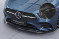 CSR Frontspoiler | Cup-Spoilerlippe mit ABE für Mercedes-Benz A-Klasse 177 A35 AMG/AMG-Line CSL664-C Carbon Look Hochglanz (keine Lackierung erforderlich)