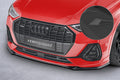 CSR Frontspoiler | Cup-Spoilerlippe mit ABE für Audi Q3 (F3) S-Line CSL665-S Strukturiert schwarz matt (keine Lackierung erforderlich)