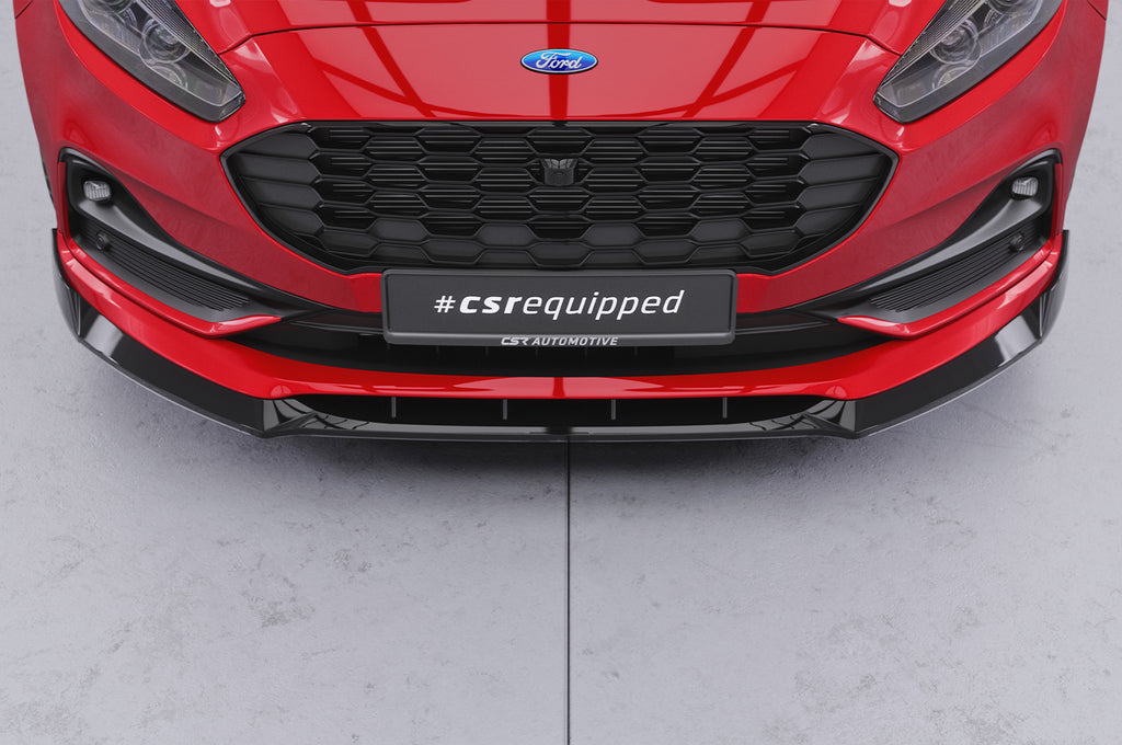 CSR Frontspoiler | Cup-Spoilerlippe mit ABE für Ford S-Max MK2 CSL666-L Unlackiert roh (Lackierung erforderlich)