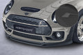 CSR Frontspoiler | Cup-Spoilerlippe mit ABE für Mini Clubman F54 Cooper S CSL667-S Strukturiert schwarz matt (keine Lackierung erforderlich)