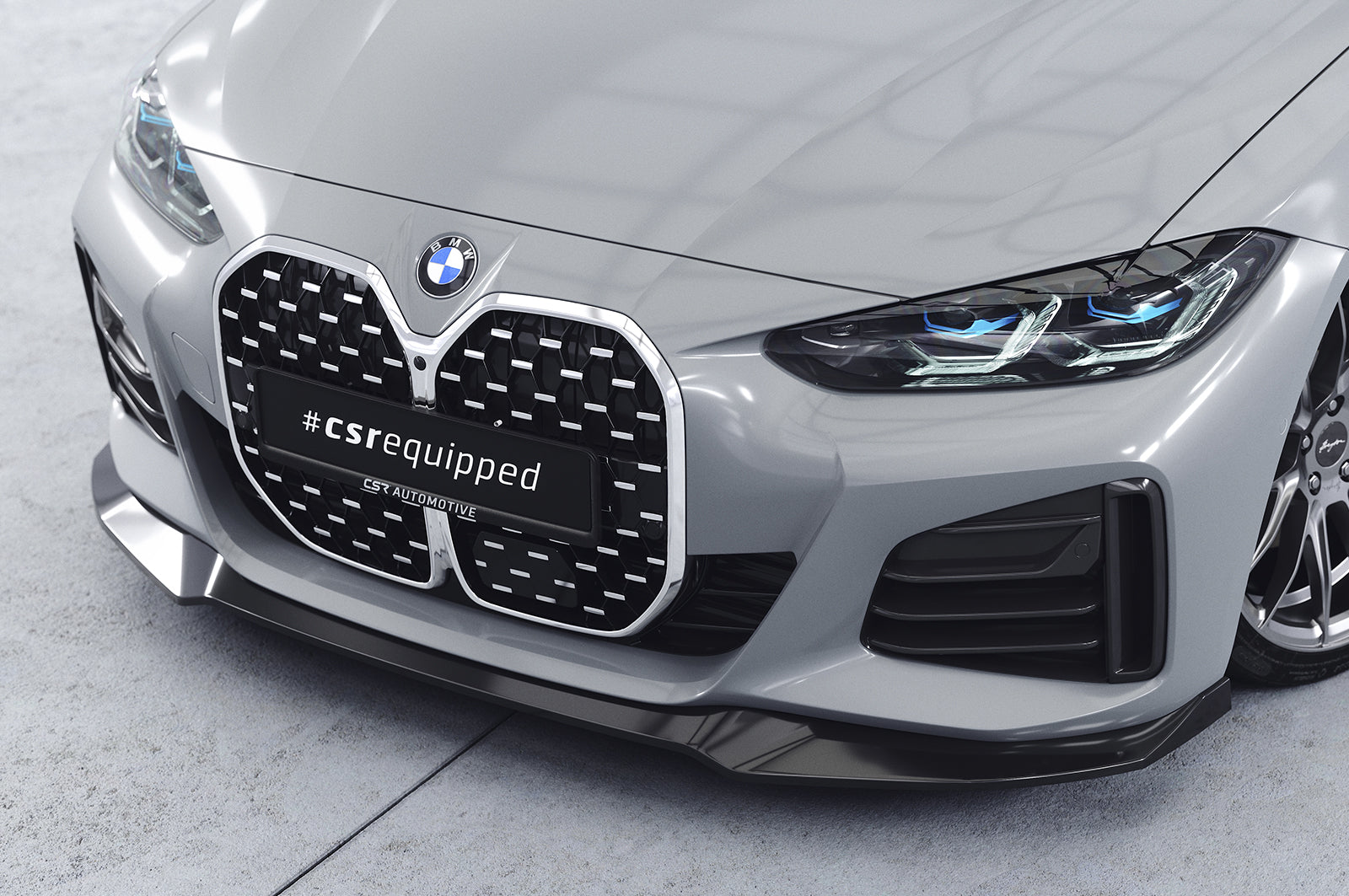 CSR Frontspoiler | Cup-Spoilerlippe mit ABE für BMW 4er (G26) / i4 M-Paket CSL668