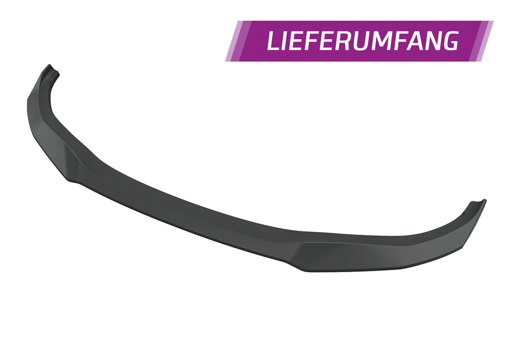 CSR Frontspoiler | Cup-Spoilerlippe mit ABE für BMW 4er (G26) / i4 M-Paket CSL668-G Glossy schwarz Hochglanz (keine Lackierung erforderlich)
