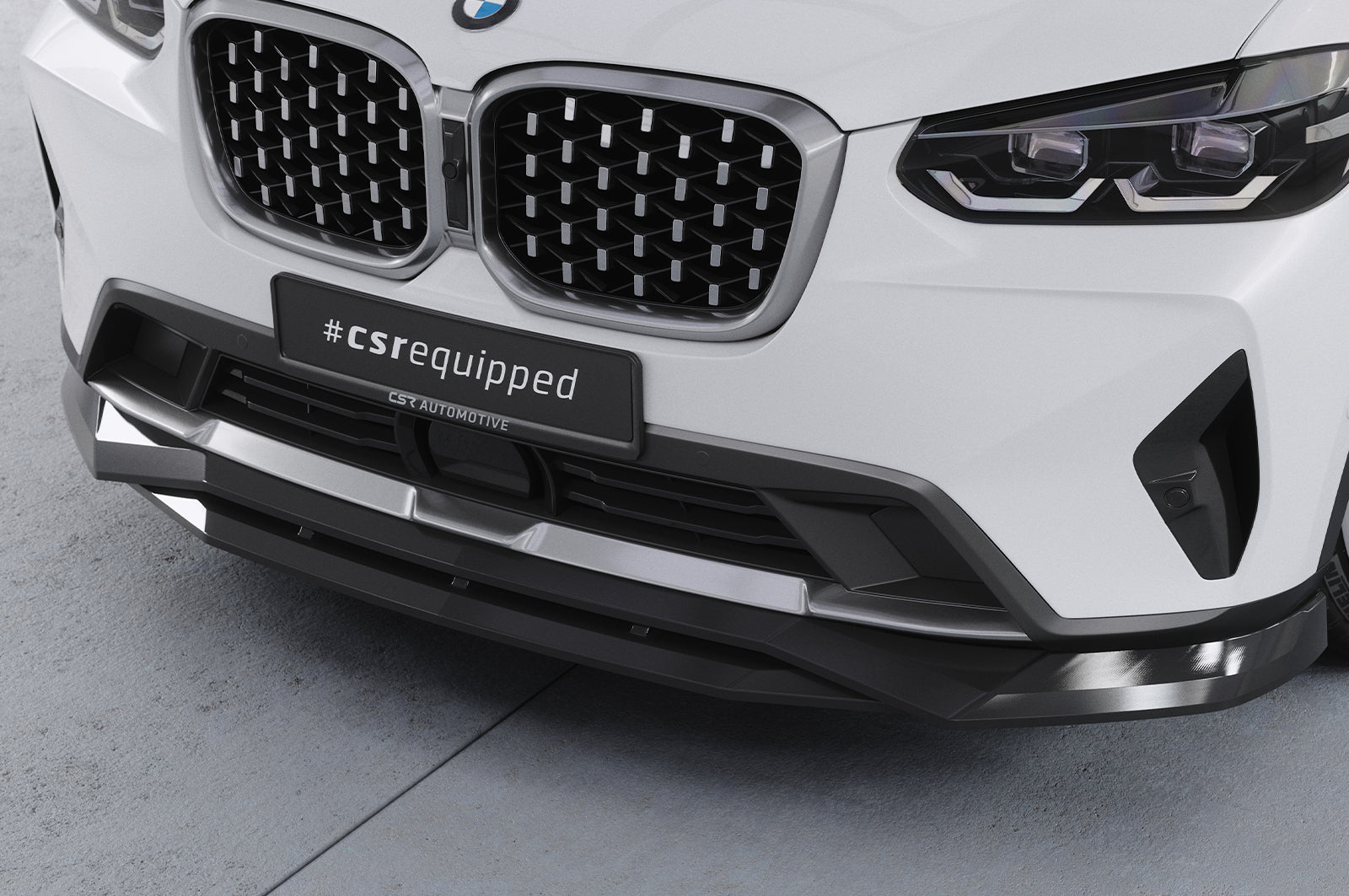 CSR Frontspoiler | Cup-Spoilerlippe mit ABE für BMW X4 (G02) CSL670
