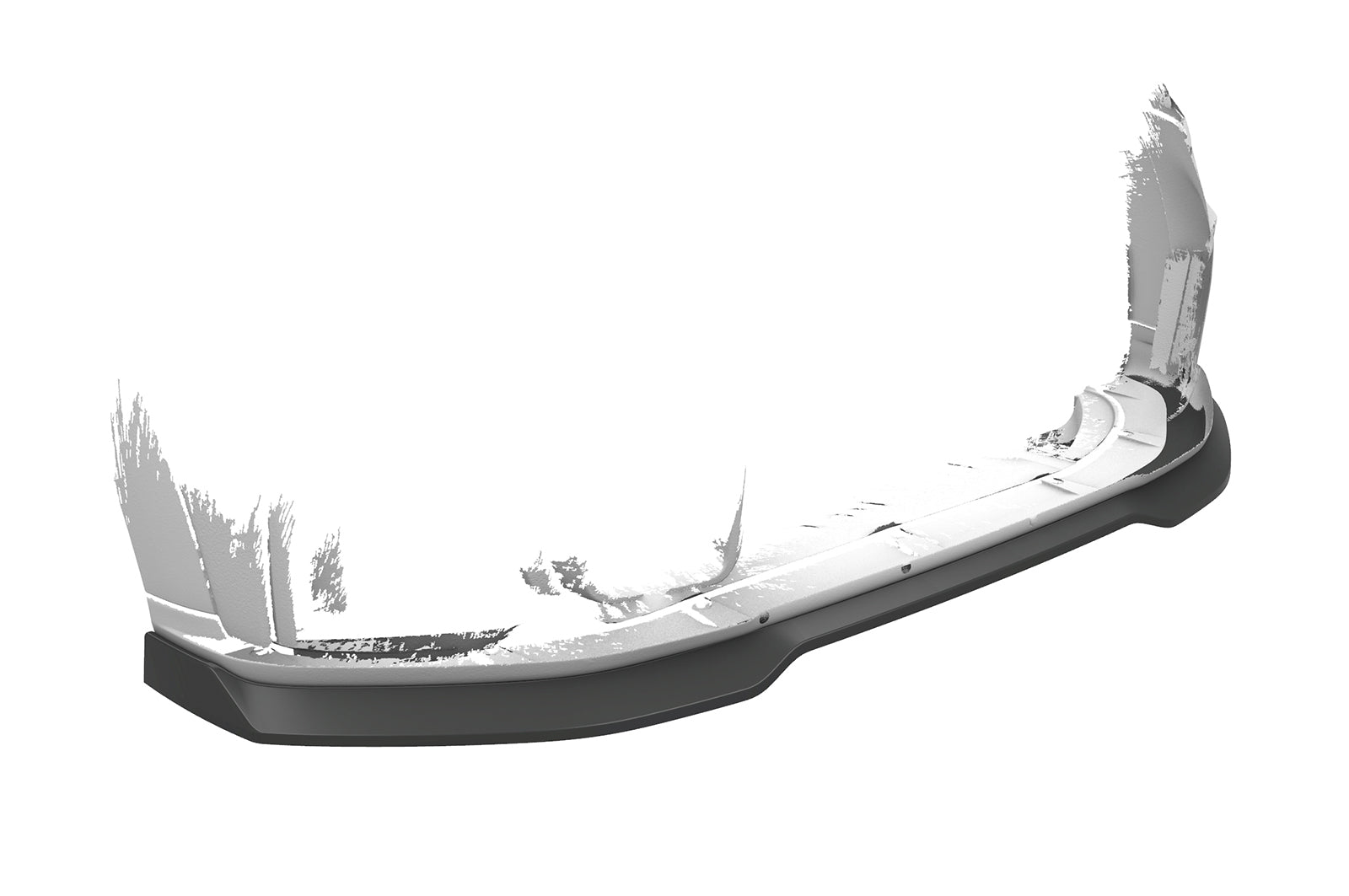 CSR Frontspoiler | Cup-Spoilerlippe mit ABE für Mini F55, F56, F57 JCW-Trim CSL673-G Glossy schwarz Hochglanz (keine Lackierung erforderlich)