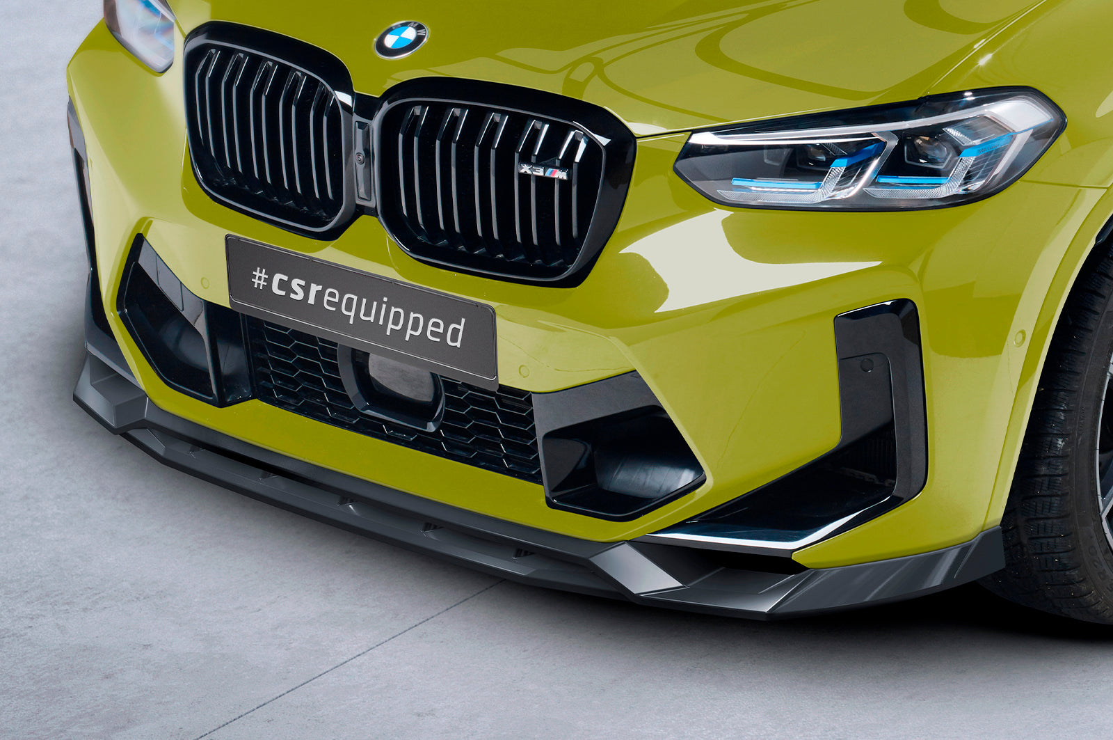 CSR Frontspoiler | Cup-Spoilerlippe mit ABE für BMW X3 (F97) CSL674