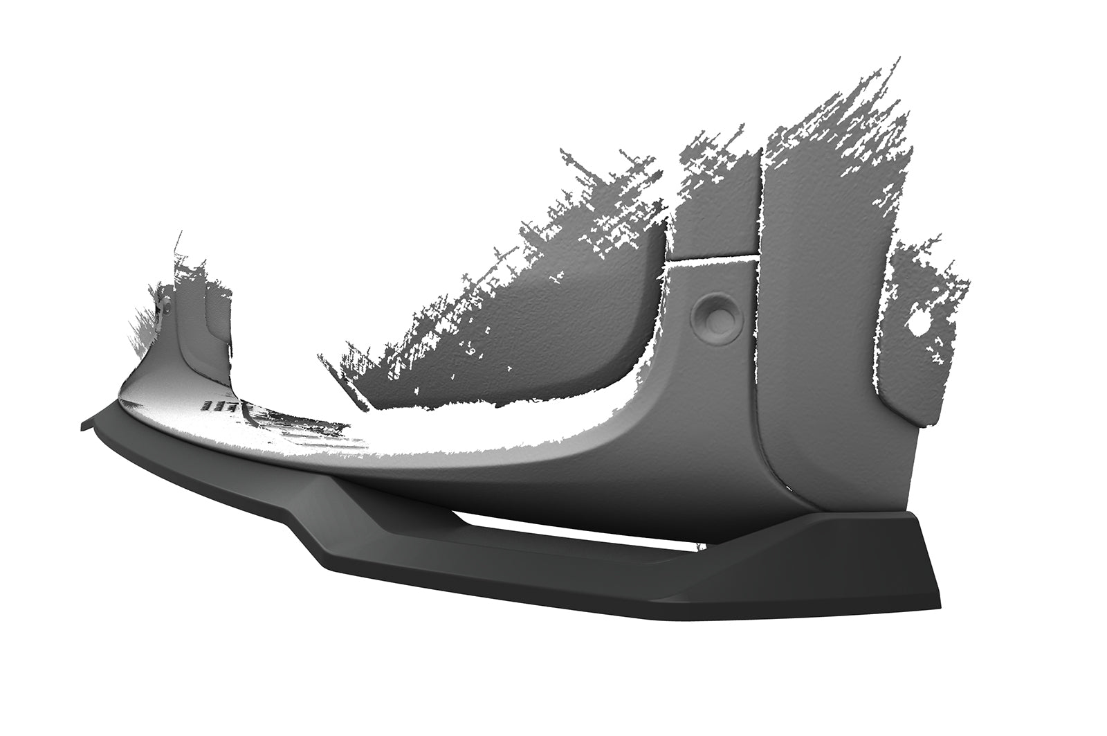 CSR Frontspoiler | Cup-Spoilerlippe mit ABE für BMW i3 CSL676-C Carbon Look Hochglanz (keine Lackierung erforderlich)