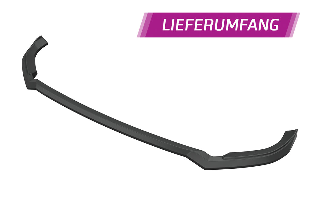 CSR Frontspoiler | Cup-Spoilerlippe mit ABE für Audi Q5 (FY/FYT) S-Line / SQ5 (FY) CSL677-S Strukturiert schwarz matt (keine Lackierung erforderlich)
