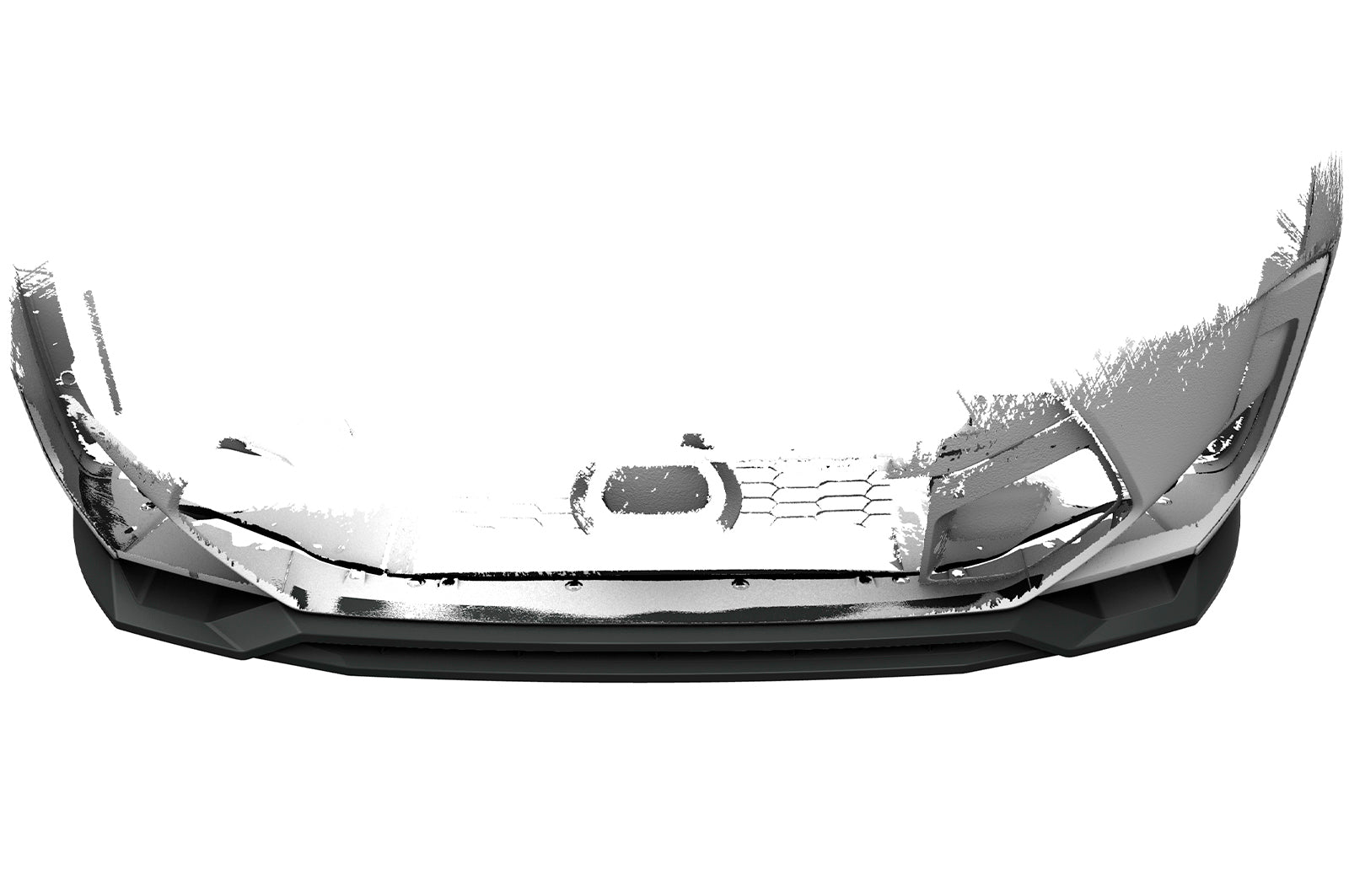 CSR Frontspoiler | Cup-Spoilerlippe mit ABE für BMW X3 (F97) CSL678-G Glossy schwarz Hochglanz (keine Lackierung erforderlich)