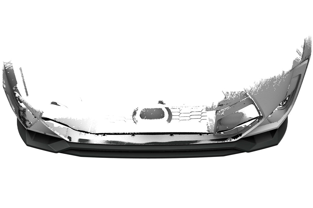 CSR Frontspoiler | Cup-Spoilerlippe mit ABE für BMW X3 (F97) CSL678-C Carbon Look Hochglanz (keine Lackierung erforderlich)