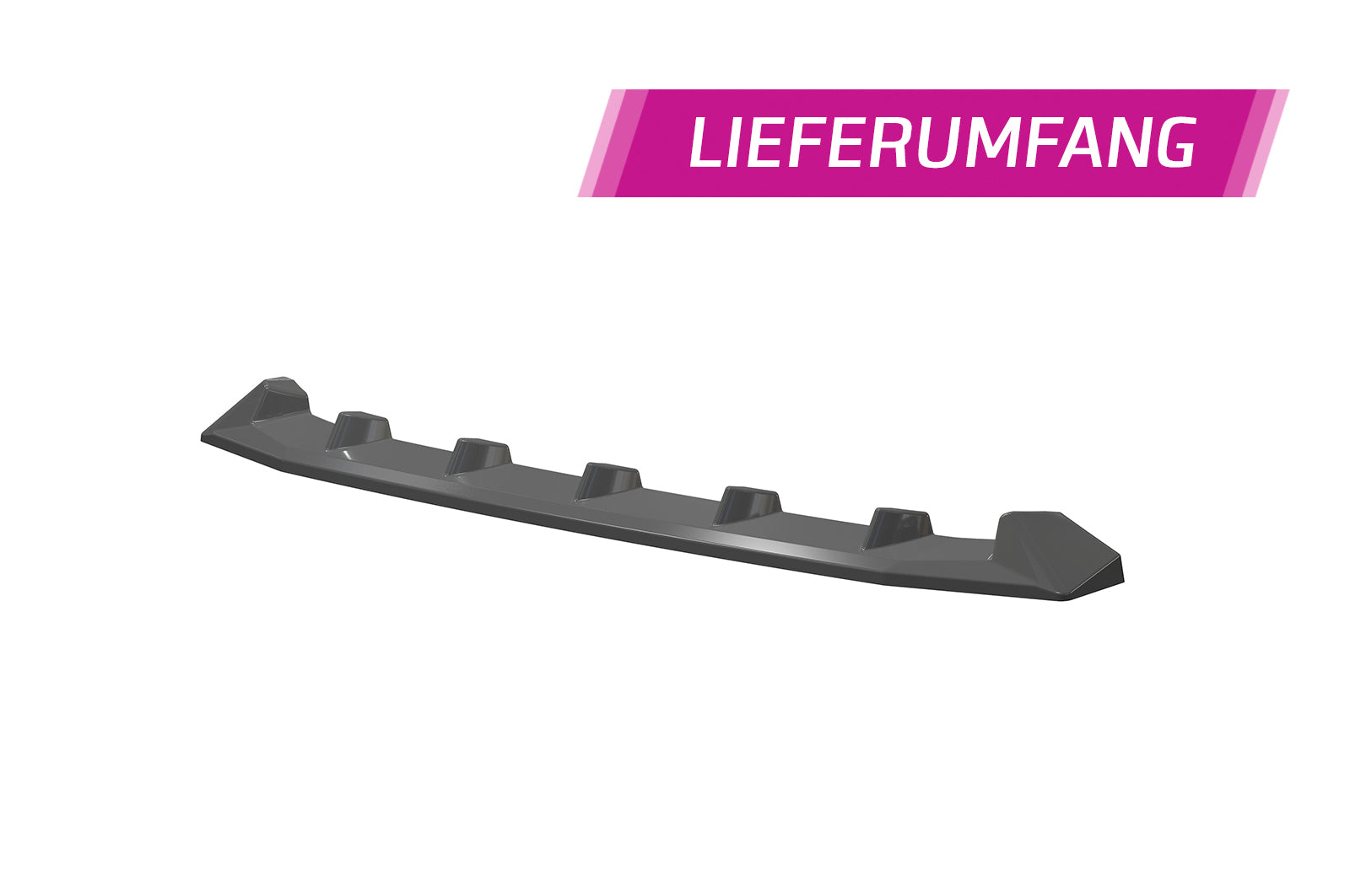 CSR Frontspoiler | Cup-Spoilerlippe mit ABE für BMW X3 (F97) CSL678-C Carbon Look Hochglanz (keine Lackierung erforderlich)
