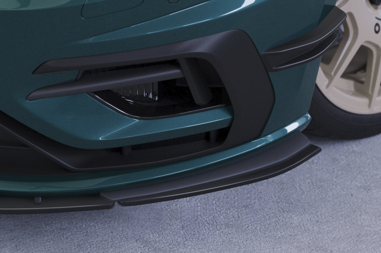 CSR Frontspoiler | Cup-Spoilerlippe mit ABE für VW Golf 7 R / R-Line CSL680
